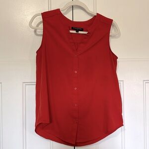 Banana Republic 
Silky sleeveless button up